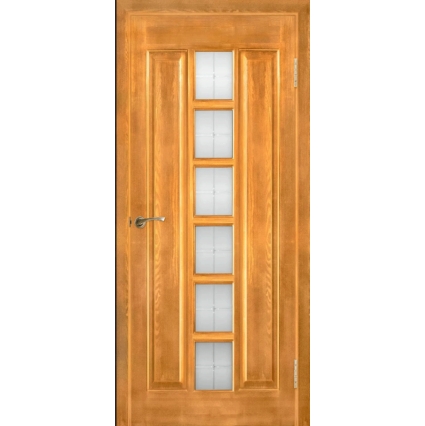 Дверь межкомнатная "М11" ПО Орех светлый (тон 10%) Дверь межкомнатная "М11" ПО Орех светлый (тон 10%)