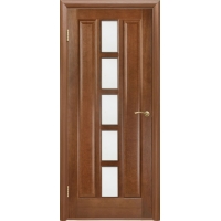 Дверь межкомнатная "М11" ПО Орех темный (тон 15%) Дверь межкомнатная "М11" ПО Орех темный (тон 15%)