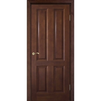 Дверь межкомнатная "М15" ПГ Орех темный (тон 15%)