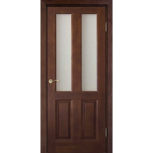 Дверь межкомнатная "М15" ПО Орех темный (тон 15%)
