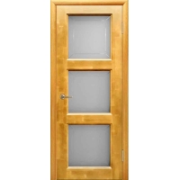 Дверь межкомнатная "М17" ПО Орех светлый (тон 10%)