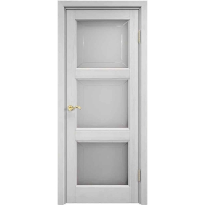 Дверь межкомнатная "М17" ПО Белый воск