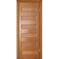 Дверь межкомнатная "М18" ПГ Орех светлый (тон 10%)