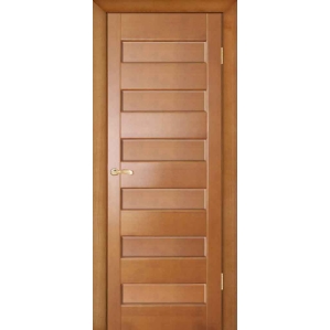 Дверь межкомнатная "М18" ПГ (Орех светлый)