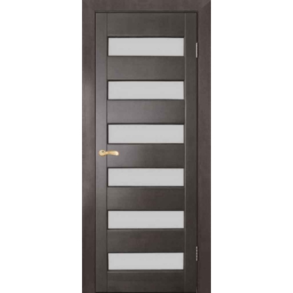 Дверь межкомнатная "М18" ПО Венге Дверь межкомнатная "М18" ПО Венге