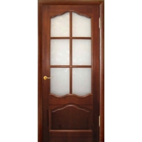 Дверь межкомнатная "М1" ПО Орех темный (тон 15%)