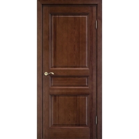 Дверь межкомнатная "М5" ПГ Орех темный (тон 15%)