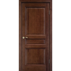 Дверь межкомнатная "М5" ПГ Орех темный (тон 15%)