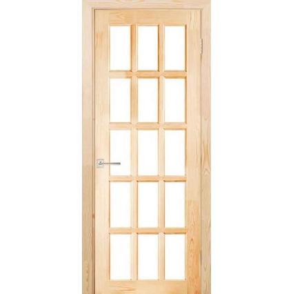 Дверь межкомнатная "М6" ПО Неокрашенная Дверь межкомнатная "М6" ПО Неокрашенная