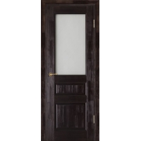 Дверь межкомнатная Леонардо ДО (Тон 58 Венге RIF-массив)