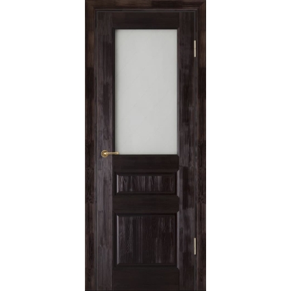 Дверь межкомнатная Леонардо ДО (Тон 58 Венге RIF-массив)