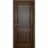 Дверь межкомнатная Элегия ДО, Ольха (Тон 57 Античный орех)