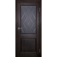 Дверь межкомнатная Элегия ДО, Ольха (Тон 52 Венге)