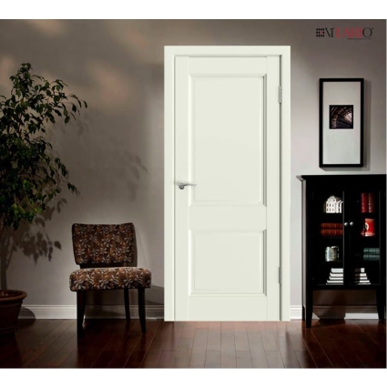 Дверь межкомнатная Элегия ДГ, Ольха (Тон 65 Белый теплый)