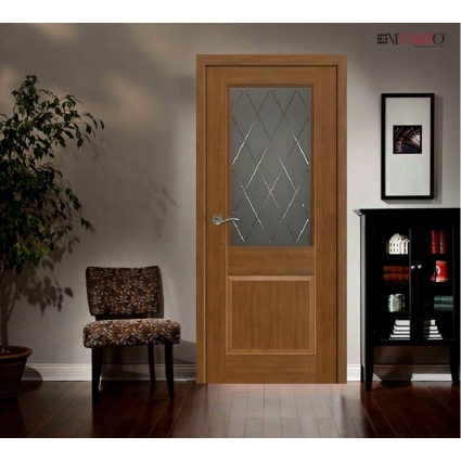 Дверь межкомнатная Элегия ДО, Ольха (Тон 74 Дикий мед)