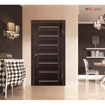 Дверь межкомнатная Премьер плюс ДЧ, Ольха (Тон 52 Венге)