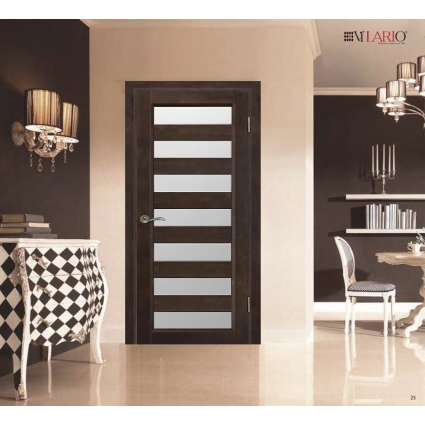 Дверь межкомнатная Премьер плюс ДО, Ольха (Тон 52 Венге)