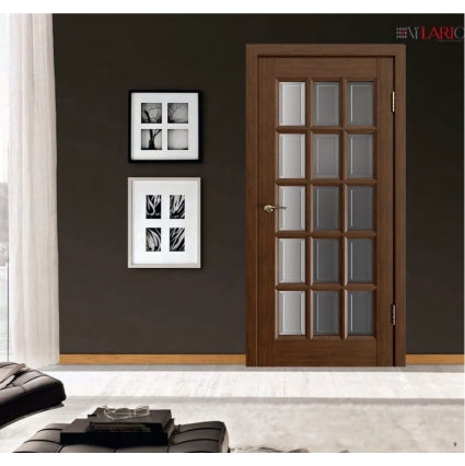 Дверь межкомнатная Шарден ДО фацет, Ольха (Тон 57 Античный орех)