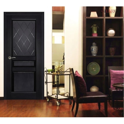 Дверь межкомнатная Валенсия ДО, Ольха (Тон 52 Венге)