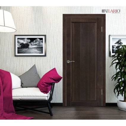 Дверь межкомнатная Версаль ДГ, Ольха (Тон 52 Венге) Дверь межкомнатная Версаль ДГ, Ольха (Тон 52 Венге)