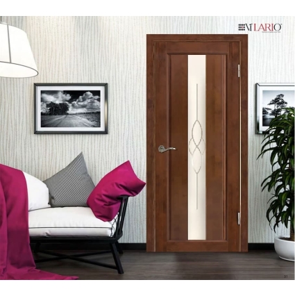 Дверь межкомнатная Версаль ДЧ, Ольха (Тон 54 Бренди) Дверь межкомнатная Версаль ДЧ, Ольха (Тон 54 Бренди)