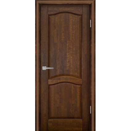 Дверь межкомнатная Лео ДГ, Ольха (Тон 57 Античный орех) Дверь межкомнатная Лео ДГ, Ольха (Тон 57 Античный орех)
