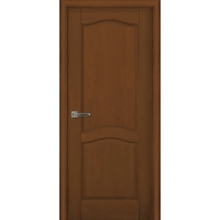 Дверь межкомнатная Лео ДГ, Ольха (Тон 54 Бренди)