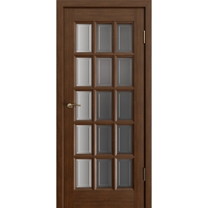 Дверь межкомнатная Шарден ДО фацет, Ольха (Тон 57 Античный орех)