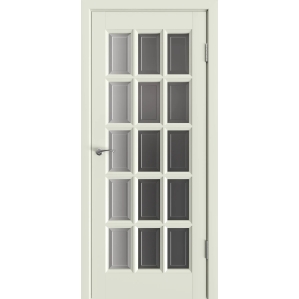 Дверь межкомнатная Шарден ДО фацет, Ольха (Тон 65 Белый теплый)