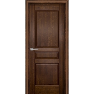 Дверь межкомнатная Валенсия ДГ, Ольха (Тон 57 Античный орех)