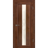 Дверь межкомнатная Версаль ДЧ, Ольха (Тон 54 Бренди) Дверь межкомнатная Версаль ДЧ, Ольха (Тон 54 Бренди)