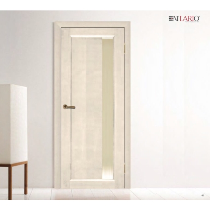 Дверь межкомнатная Вега 6М (Тон 30 Орех светлый)