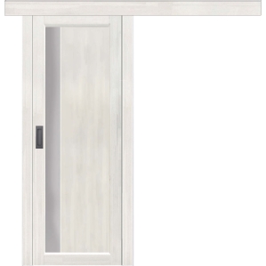 Дверь межкомнатная раздвижная Вега 6М ДЧ (Тон 53 Белый воск)