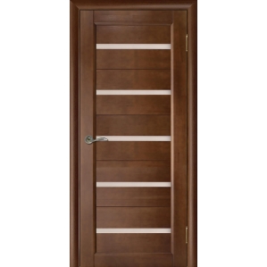 Дверь межкомнатная Вега 5М (Тон 31 Орех темный)