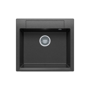 Мойка кухонная POLYGRAN ARGO 560 (черный №16)