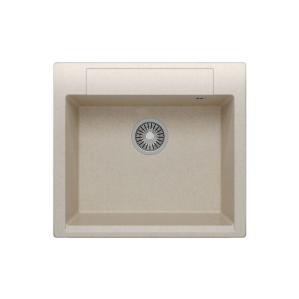 Мойка кухонная POLYGRAN ARGO 560 (кремовый №327)