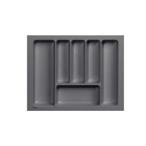 Вкладыш шуфлядный для столовых приборов 600 (540х430 мм, Серый) Вкладыш шуфлядный для столовых приборов 600 (540х430 мм, Серый)