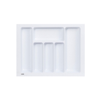 Вкладыш шуфлядный для столовых приборов 600 (540х430 мм, Белый) Вкладыш шуфлядный для столовых приборов 600 (540х430 мм, Белый)