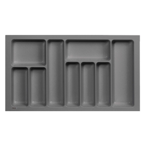 Вкладыш шуфлядный для столовых приборов 800 (735х430 мм, Серый) Вкладыш шуфлядный для столовых приборов 800 (735х430 мм, Серый)