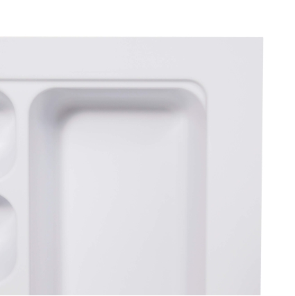 Вкладыш шуфлядный для столовых приборов 800 (735х430 мм, Белый) Вкладыш шуфлядный для столовых приборов 800 (735х430 мм, Белый)