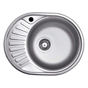 Мойка кухонная КромРус ЕС 257 (570х450/ чаша справа)