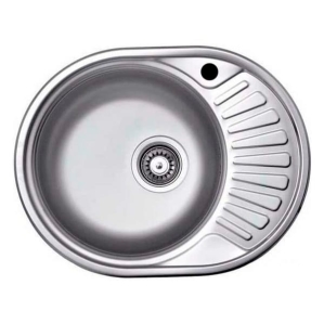 Мойка кухонная КромРус ЕС 257 (570х450/ чаша слева)