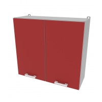 Шкаф верхний Компо ВШ80-720-2дв (Красный)