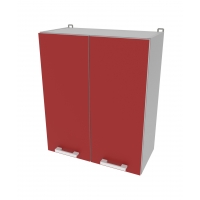 Шкаф верхний под сушку Компо ВШС60-720-2дв (Красный)