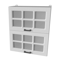 Шкаф верхний под сушку Деко Soft-touch ВШС60-720-2дг(2ст) (Белый)