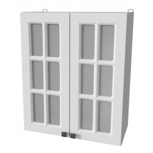 Шкаф верхний Деко Soft-touch ВШ60ст-720-2дв (Белый)