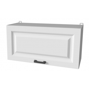 Шкаф верхний под вытяжку Деко Soft-touch ВШГ80-360 (Белый)