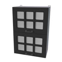 Шкаф верхний Деко Soft-touch ВШ50-720-2дг(2ст) (Пепел)