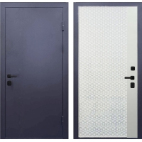 Входная дверь с терморазрывом Инокс Термика Black (Муар графит/ ПВХ Белый), Рис. 9 Входная дверь с терморазрывом Инокс Термика Black (Муар графит/ ПВХ Белый), Рис. 9