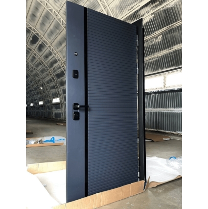 Входная дверь 10 см 2 МДФ (Букле Графит/ Эмалит Белый) Входная дверь 10 см 2 МДФ (Букле Графит/ Эмалит Белый)